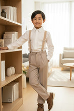 Little Tuxedos "Wyatt" Kids Sand 4-Piece Barn Wedding Set