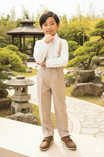 Little Tuxedos "Wyatt" Kids Sand 4-Piece Barn Wedding Set