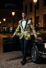 Xander Xiao "Monte Carlo" Green Tuxedo Jacket