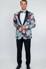 Xander Xiao "Monte Carlo" Red Tuxedo Jacket