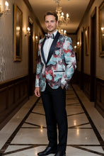 Xander Xiao "Monte Carlo" Red Tuxedo Jacket