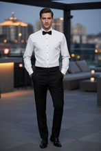 Cardi "Richard" White Spread Collar Shirt