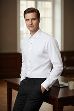 Cardi "Richard" White Spread Collar Shirt