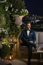 BLACKTIE "Vermont" Indigo Blue Tuxedo Jacket