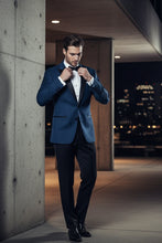 BLACKTIE "Vermont" Indigo Blue Tuxedo Jacket