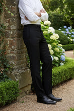BLACKTIE "Washington" Black Stretch Blend Tuxedo Pants