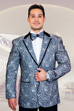 Xander Xiao "Atlantis" Black Blazer Jacket