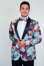Xander Xiao "Monte Carlo" Red Tuxedo Jacket
