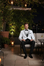 BLACKTIE "Xavier" White Tuxedo Jacket