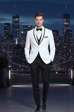 BLACKTIE "Xavier" White Tuxedo Jacket