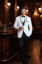 BLACKTIE "Xavier" White Tuxedo Jacket