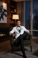 BLACKTIE "Xavier" White Tuxedo Jacket