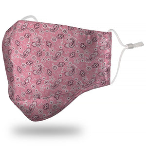 CARDI Kids "Bandana" Pink Face Mask