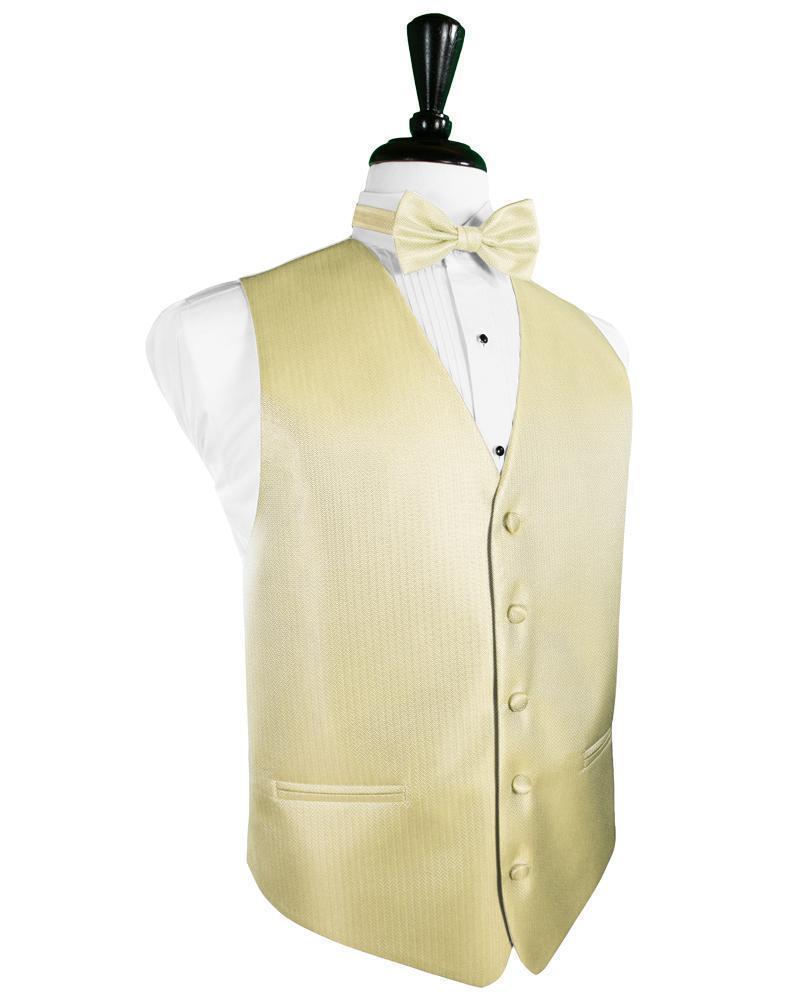 Cardi Banana Herringbone Tuxedo Vest