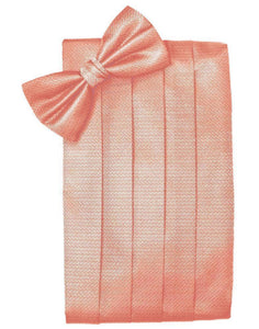 Cardi Coral Herringbone Kids Cummerbund