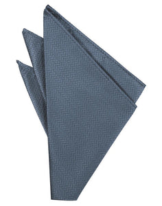 Desert Blue Herringbone Pocket Square Desert Blue Herringbone Pocket Square