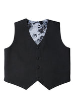 Little Tuxedos "Mason" Kids Charcoal Suit (5-Piece Set)