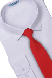 Little Tuxedos "Mason" Kids Red Suit (5-Piece Set)