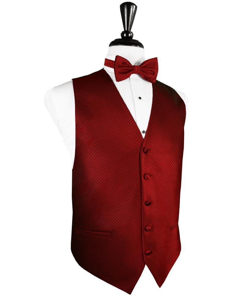 Claret Palermo Windsor Tie