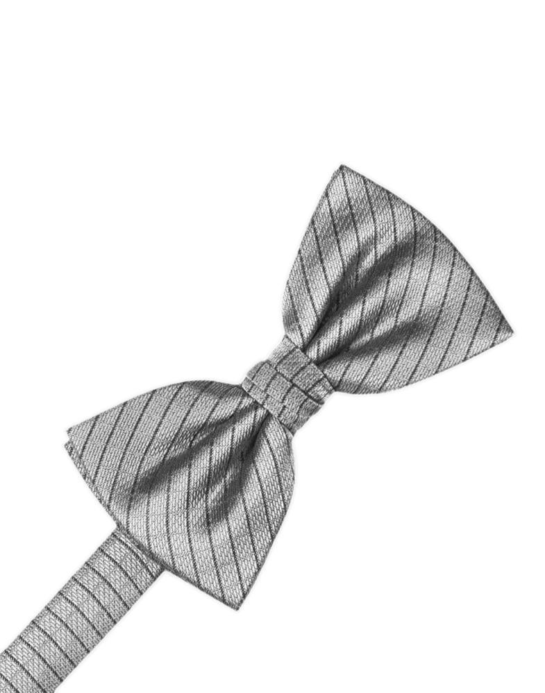 Cardi Silver Palermo Kids Bow Tie