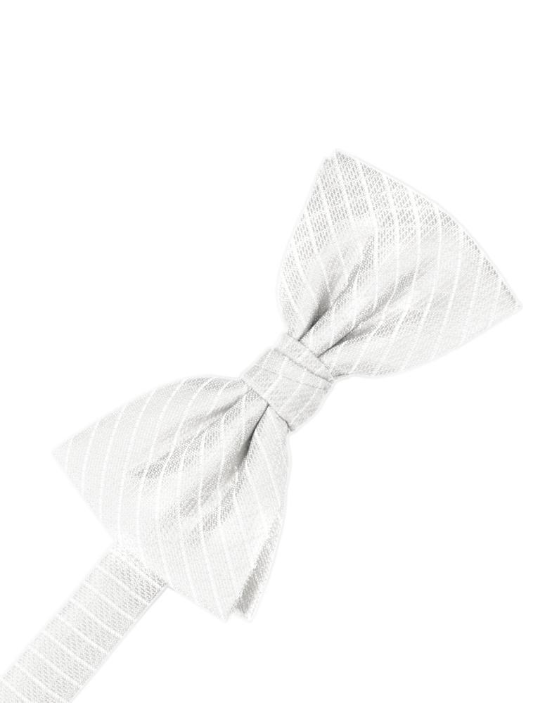 Cardi Pre-Tied White Palermo Bow Tie