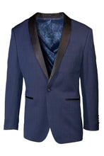 BLACKTIE "Sebastian" Indigo Pindot Tuxedo Jacket