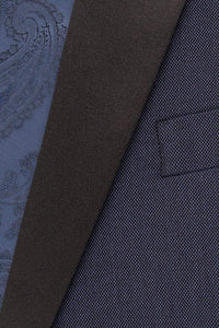 BLACKTIE "Sebastian" Indigo Pindot Tuxedo Jacket