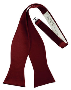 Cardi Self Tie Apple Luxury Satin Bow Tie