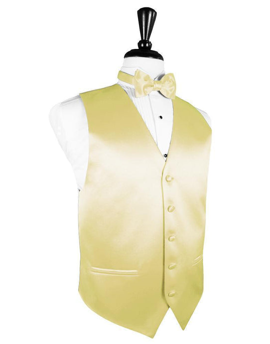 Cardi Banana Luxury Satin Tuxedo Vest