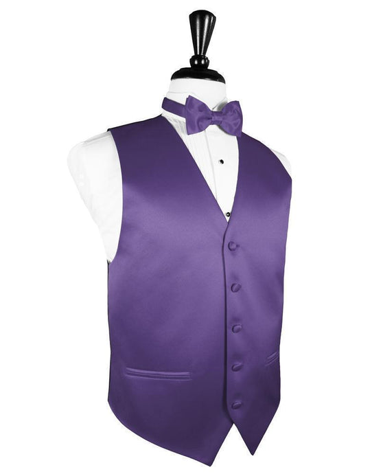 Cardi Freesia Luxury Satin Tuxedo Vest