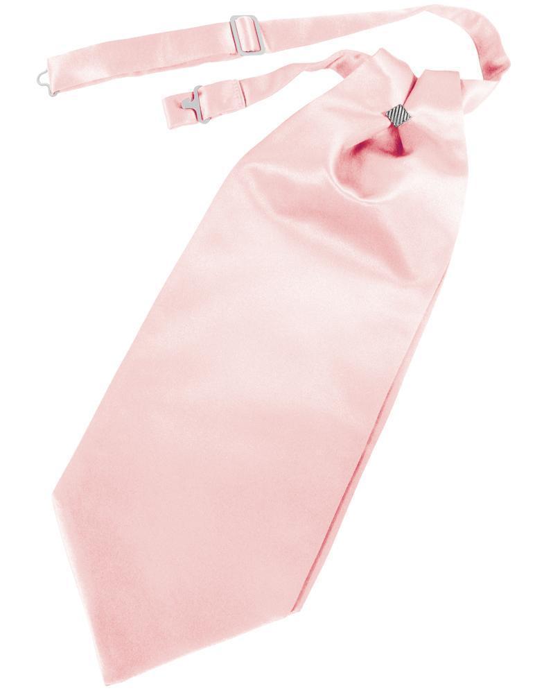 Cardi Pink Solid Satin Kids Cravat
