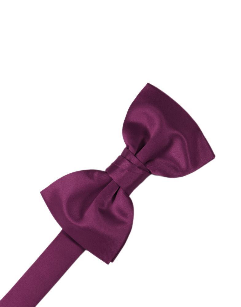 Cardi Sangria Luxury Satin Kids Bow Tie