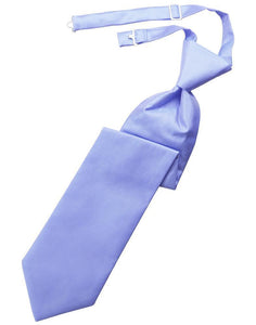 Cardi Cornflower Solid Twill Windsor Tie