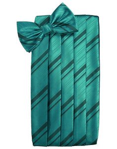 Cardi Jade Kids Striped Satin Cummerbund