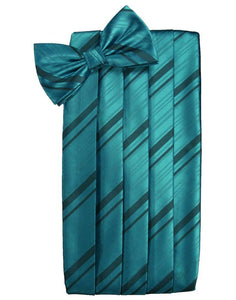 Cardi Oasis Kids Striped Satin Cummerbund