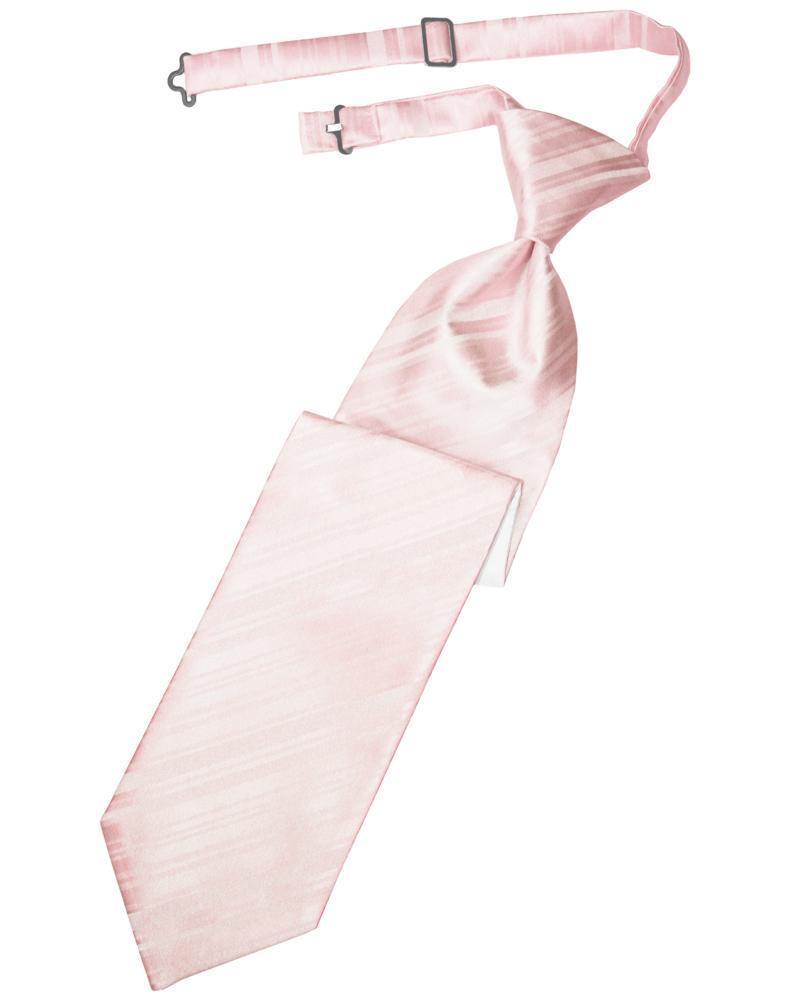 Cardi Pink Striped Satin Kids Necktie