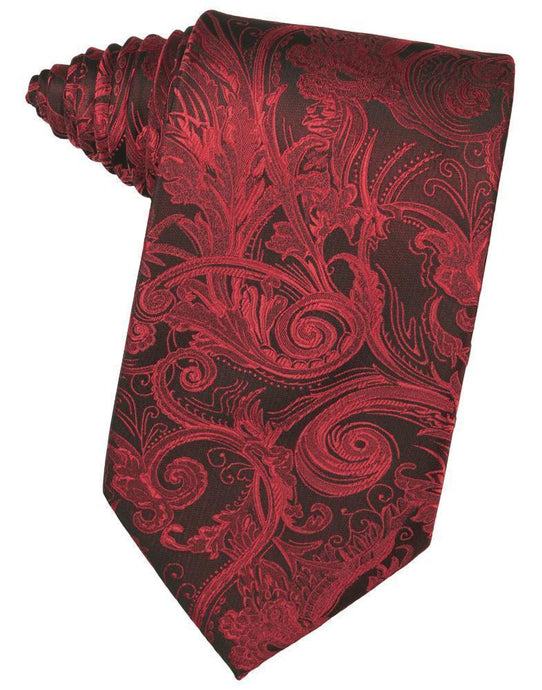 Cardi Self Tie Apple Tapestry Necktie