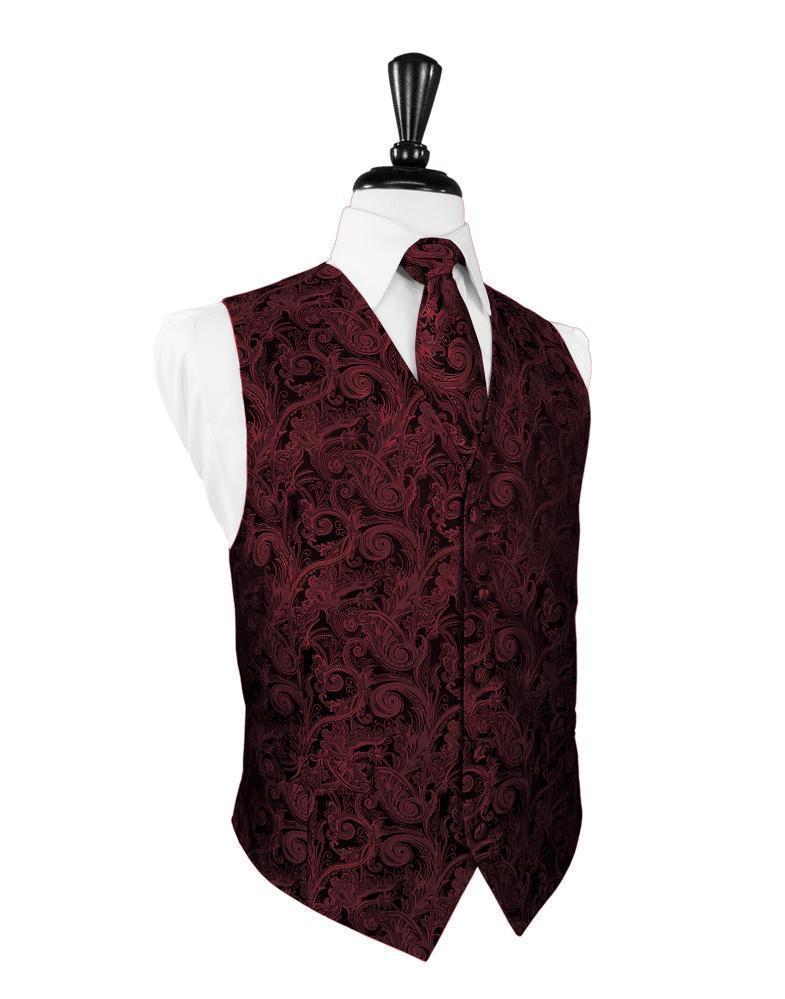 Apple Tapestry Skinny Necktie Apple Tapestry Skinny Necktie