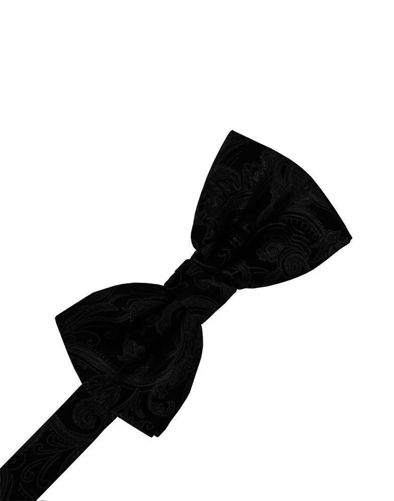 Cardi Black Tapestry Kids Bow Tie
