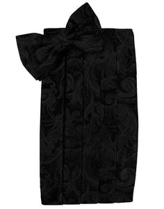 Cardi Black Tapestry Kids Cummerbund
