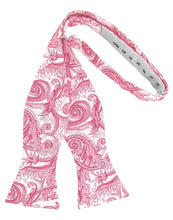 Cardi Self Tie Bubblegum Tapestry Bow Tie