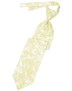 Cardi Pre-Tied Canary Tapestry Necktie