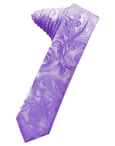 Cardi Self Tie Freesia Tapestry Skinny Necktie
