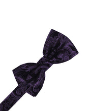 Cardi Pre-Tied Lapis Tapestry Bow Tie