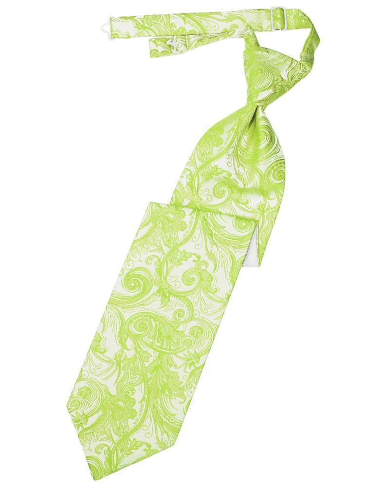 Cardi Lime Tapestry Kids Necktie