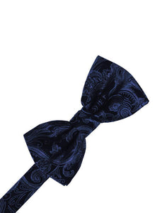 Cardi Pre-Tied Midnight Tapestry Bow Tie