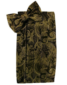 Cardi New Gold Tapestry Kids Cummerbund