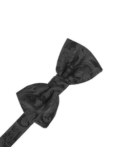 Cardi Pewter Tapestry Kids Bow Tie