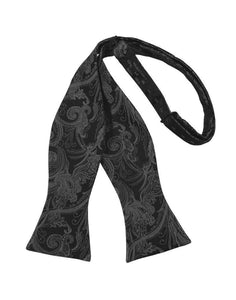 Cardi Self Tie Pewter Tapestry Bow Tie