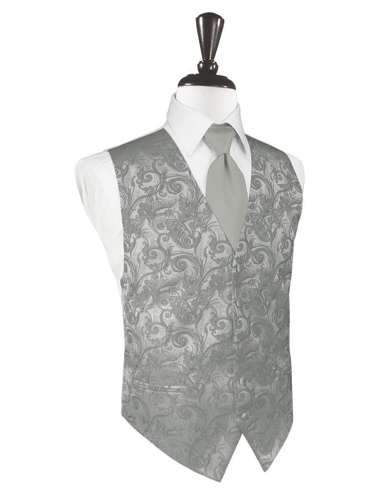 Platinum Tapestry Silk Cummerbund & Bow Tie Set Platinum Tapestry Silk Cummerbund & Bow Tie Set